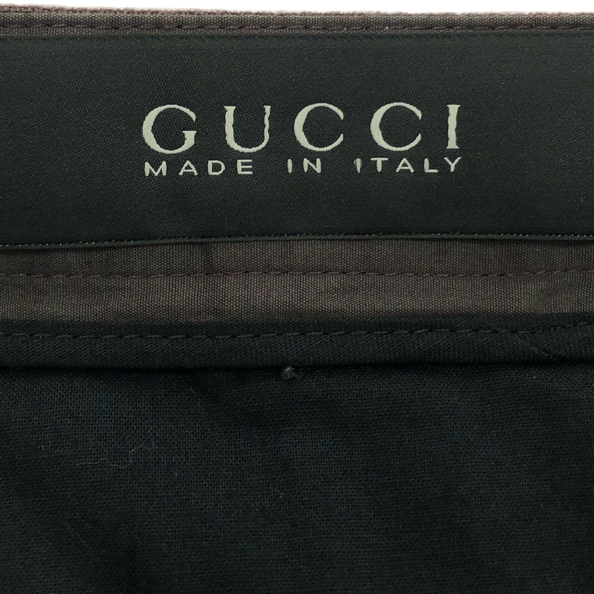 GUCCI 24SS パンツ ブラック系 Made In Italy