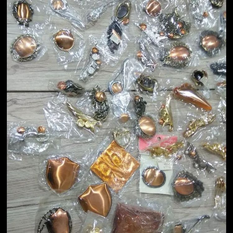 K103七宝焼アクセサリーパーツ素材90点セット - メルカリ