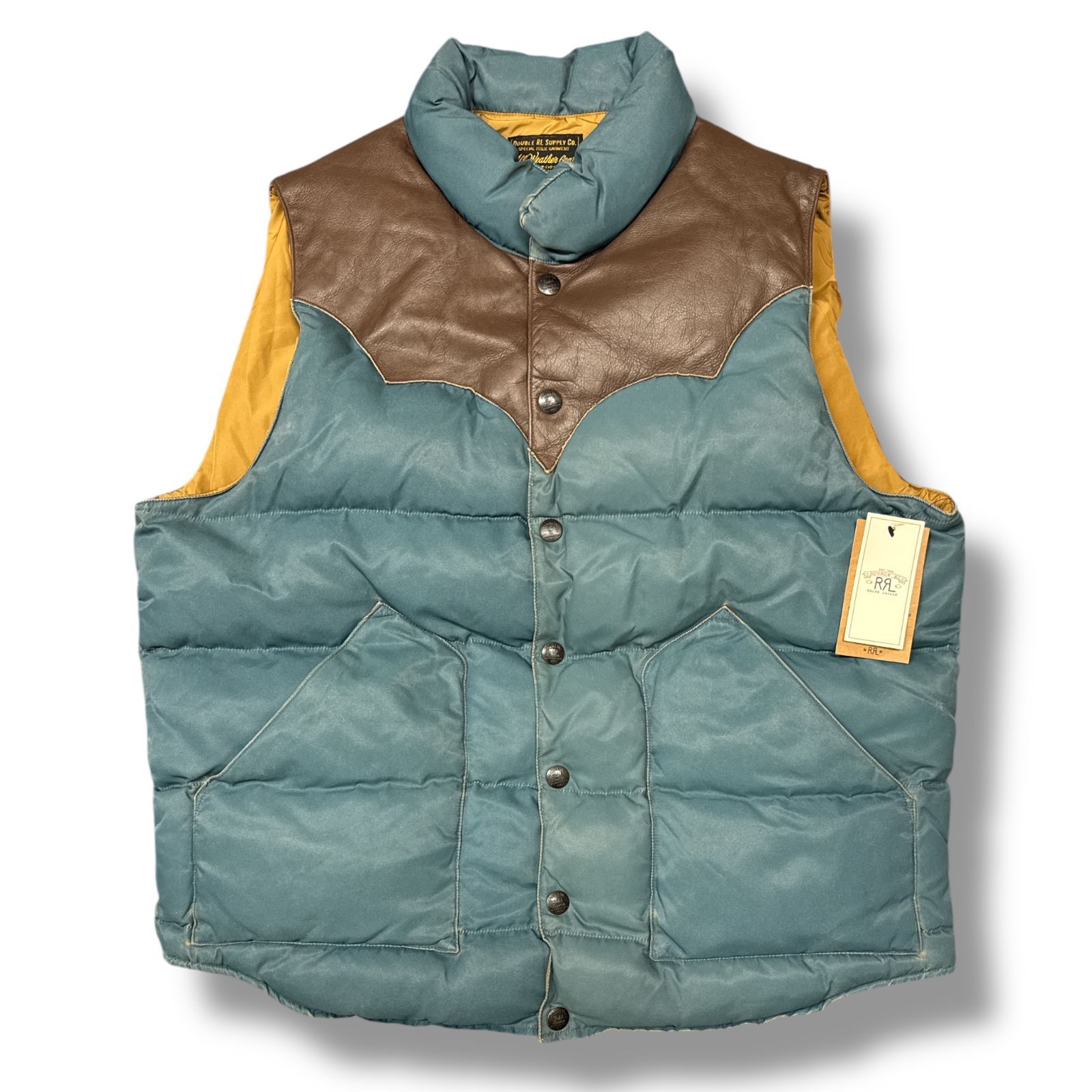 国内正規 参考上代105600円 未使用品 RRL STONELY VEST ストーン