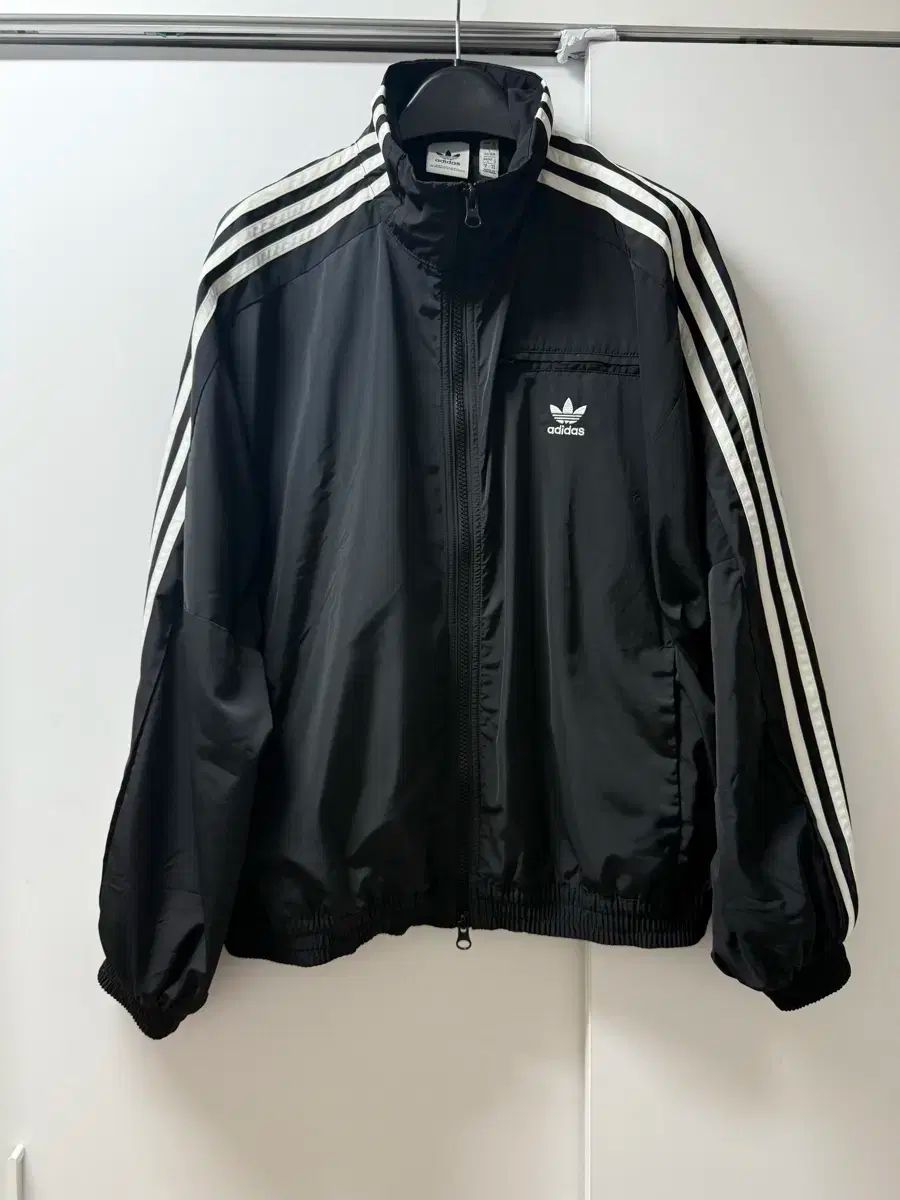 S adidas アディダス Classic トラック ジャケット ブラック HM2152