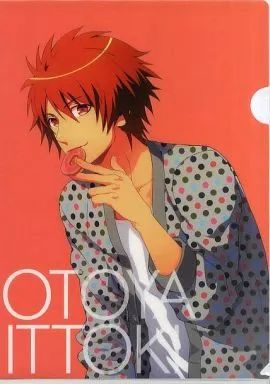 中古】クリアファイル 一十木音也 A4SWEETクリアファイル 「うた