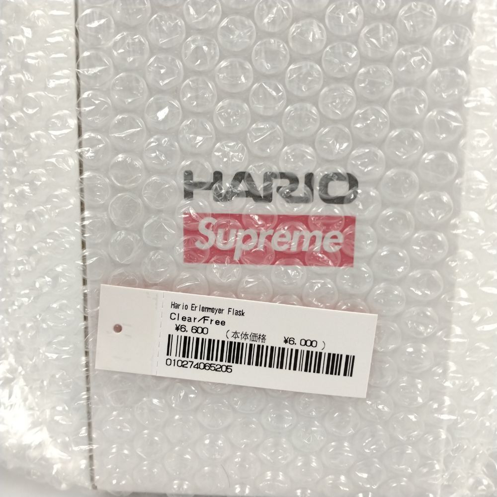 新品未使用 Supreme Hario Erlenmeyer Flask Supreme®/Hario Erlenmeyer Flask Clear 完売 - メルカリ