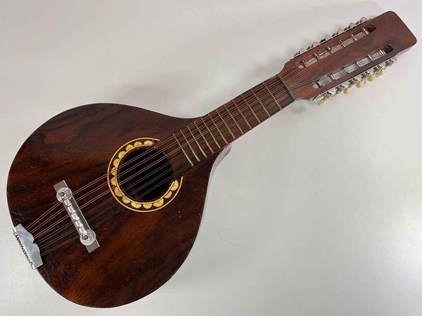 現状品】Bandurria バンドゥリア 12弦 民族楽器 マンドリン