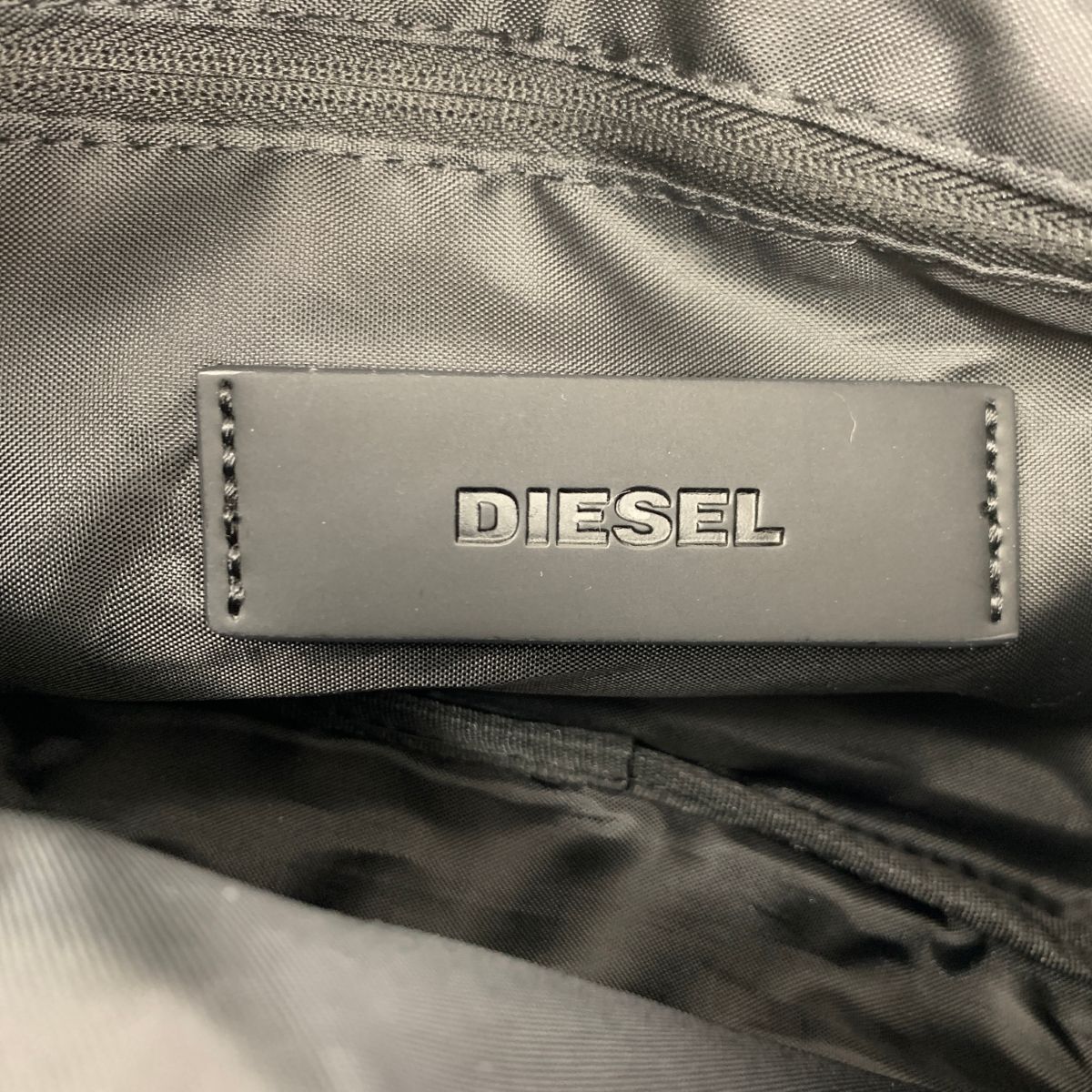 DIESEL ディーゼル  ボディバッグ ブラック PVC ユニセックス　240002229095