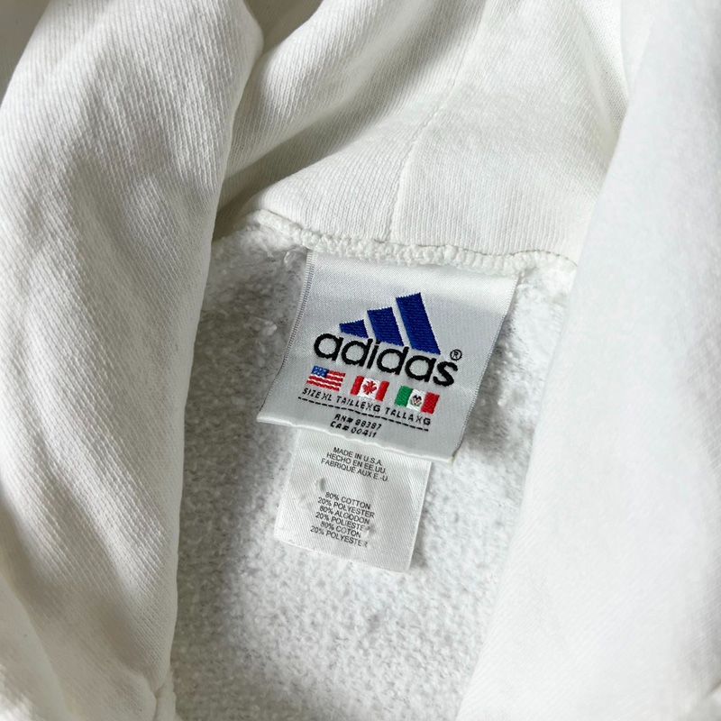 adidas アディダス スウェット トレーナー パフォーマンスロゴ刺繍 XL