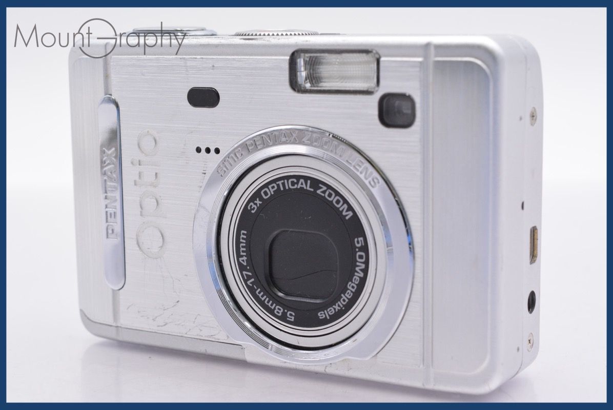 ★極上美品★ ペンタックス PENTAX Optio S50 単三電池稼働 ☆特別特価☆ ペンタックス PENTAX Optio S50 3x 単三電池仕様