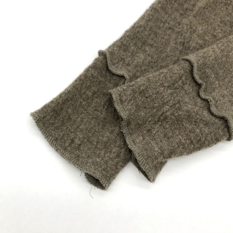 SHARE SPIRIT ニット セーター 薄手 5ボタン ロングスリーブ ウール