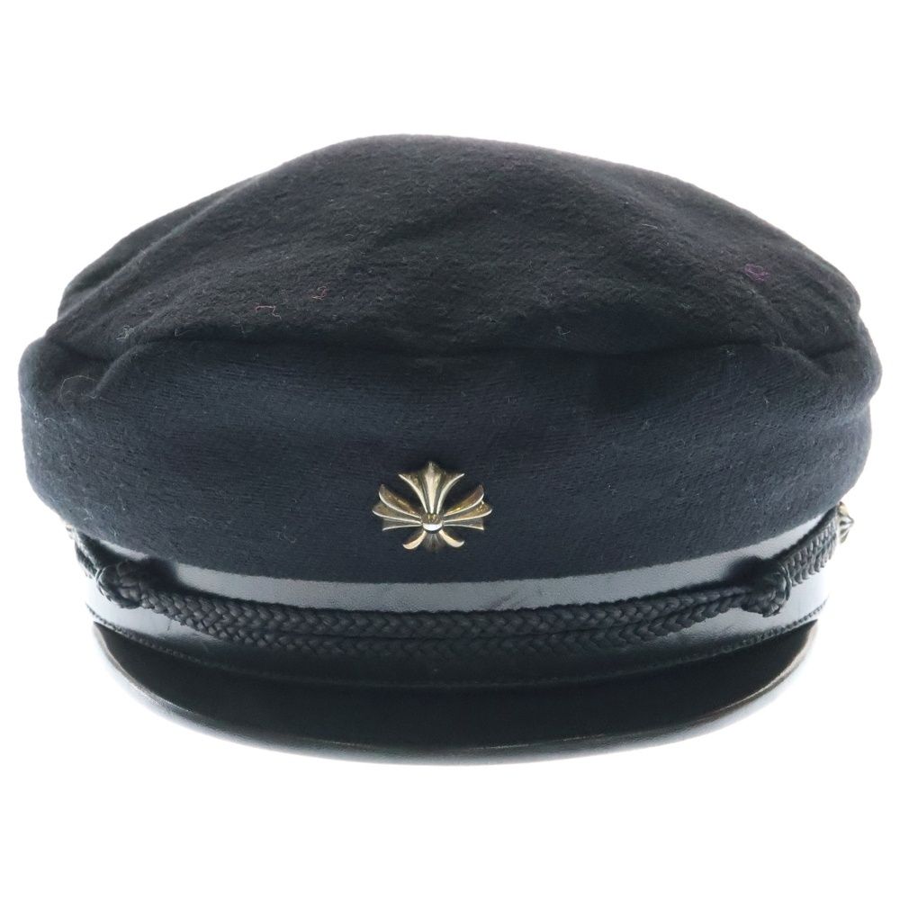 クロムハーツ　帽子　キャスケット CHROME HEARTS (クロムハーツ) STABBIN CAPTAIN FBRC PLS CH
