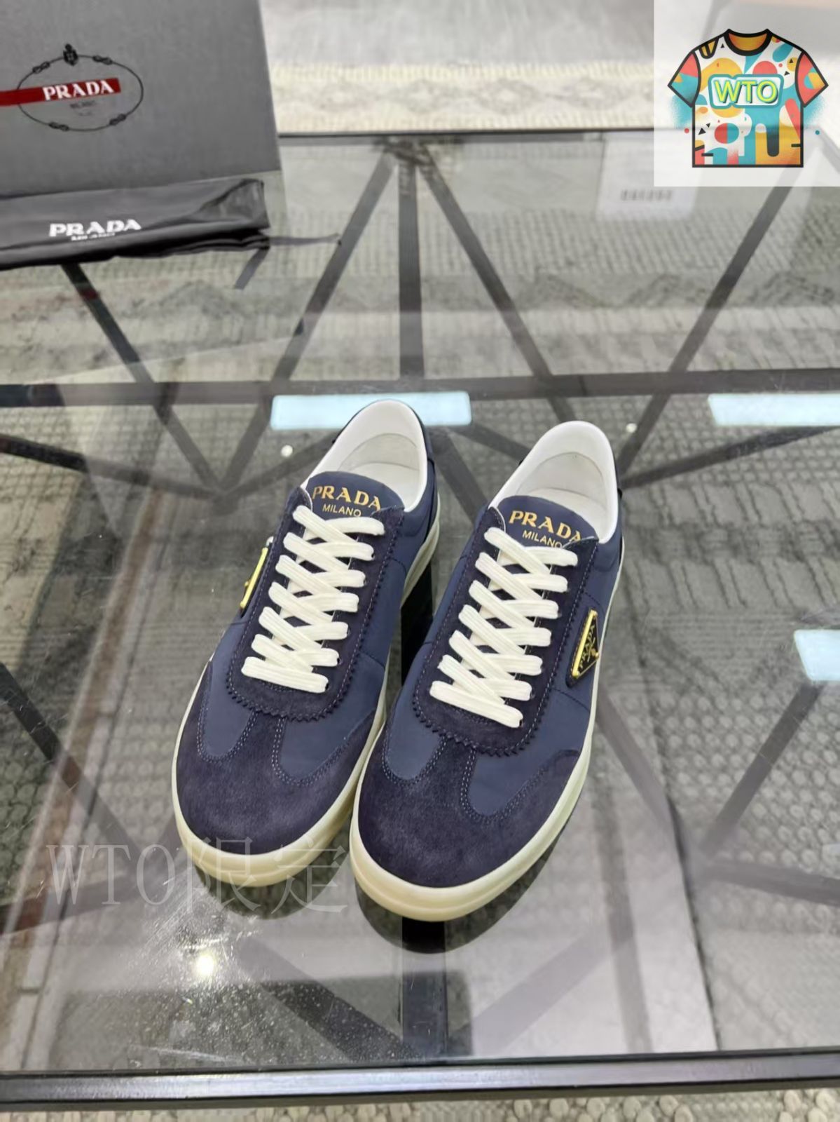 PRADA プラダ　スニーカー　35.5 楽天市場】プラダ PRADA スニーカー 靴 レディース ホワイト系