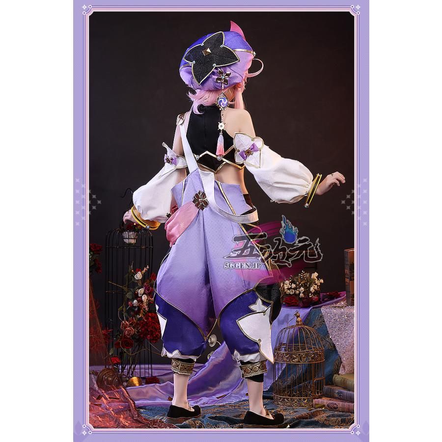 新発売 三分妄想 原神 コスプレ ドリー 衣装 コスプレ ※ウイッグ