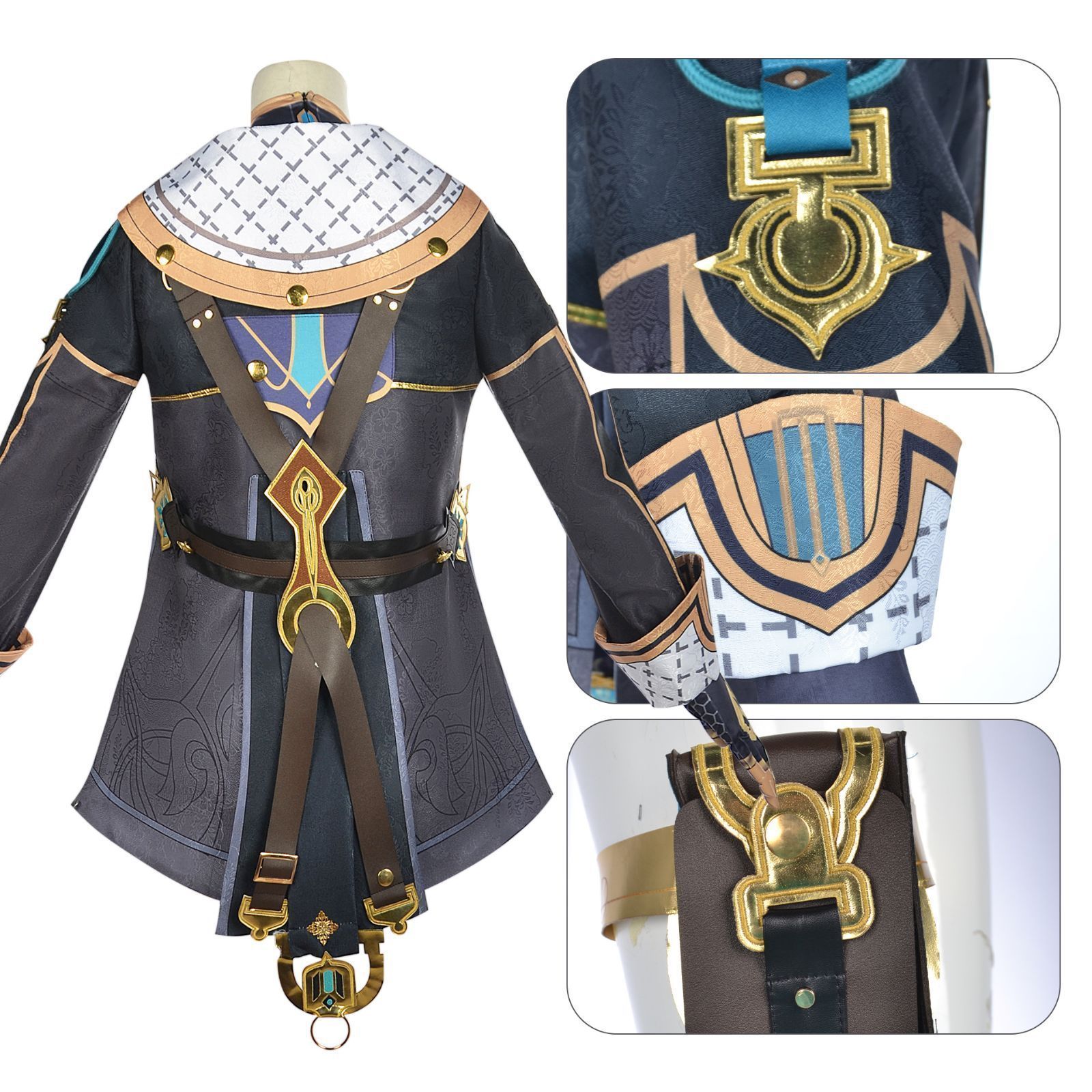 原神コスプレ衣装フレミネ変装アクセ演出服舞台装フルセットハロウイーンパーティーコスチュームクリスマスプレゼント学園祭