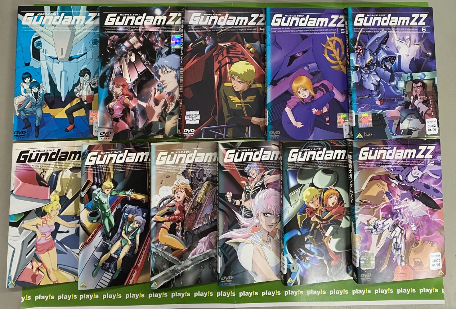 機動戦士ガンダムZZ 1〜12巻 全巻 全巻セット DVD 機動戦士ガンダムZZ