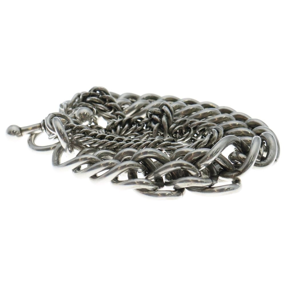 マルチチェーンブレスレット シルバー