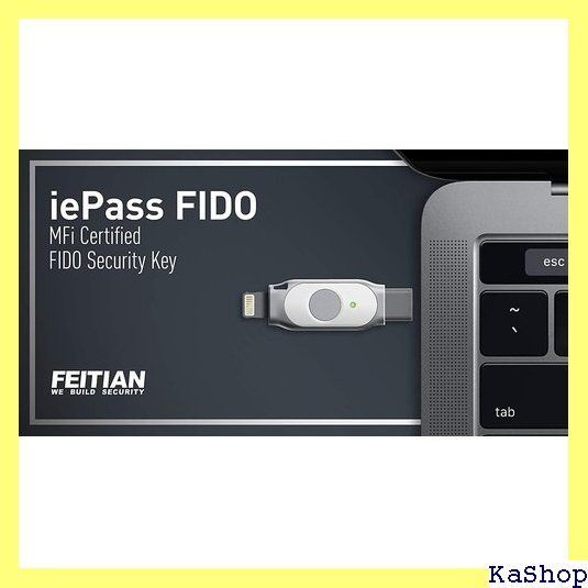 飛天ジャパン株式会社/iePassFIDO-K44/TypeC/Lightning対応/FIDO