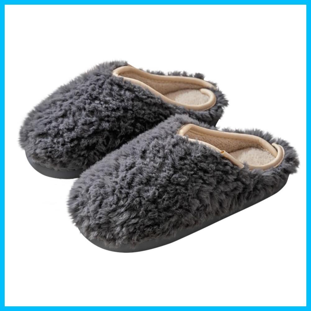 【数量限定】もこもこ 洗える 男女兼用 室内 あったかスリッパ 冬 スリッパ 暖かい ルームシューズ [Euyqs]