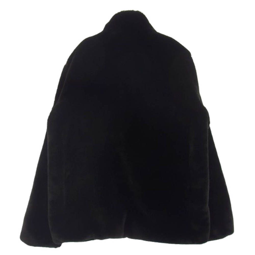 TATRAS タトラス 23AW MTAT23A4857 ASTONI  アストーニ スタンドカラー フェイクファー ボアブルゾン ジャケット ブラック系 03【美品】【中古】