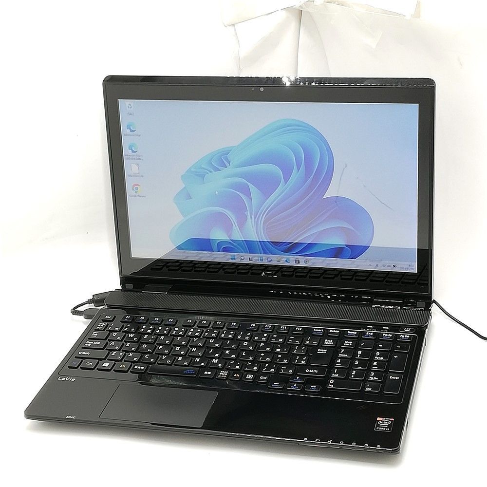 赤字覚悟 タッチ可 Windows11済 15.6型 ノートパソコン NEC PC-NS550AAB ブラック 中古良品 第5世代i5 8GB 1TB BD 無線 Webカメラ Office有 赤字覚悟 タッチ可 Windows11済 15.6型 ノートパソコン NEC PC
