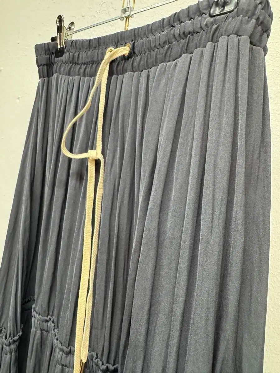 J.Chung プリーツ バンディング スカート 26 28