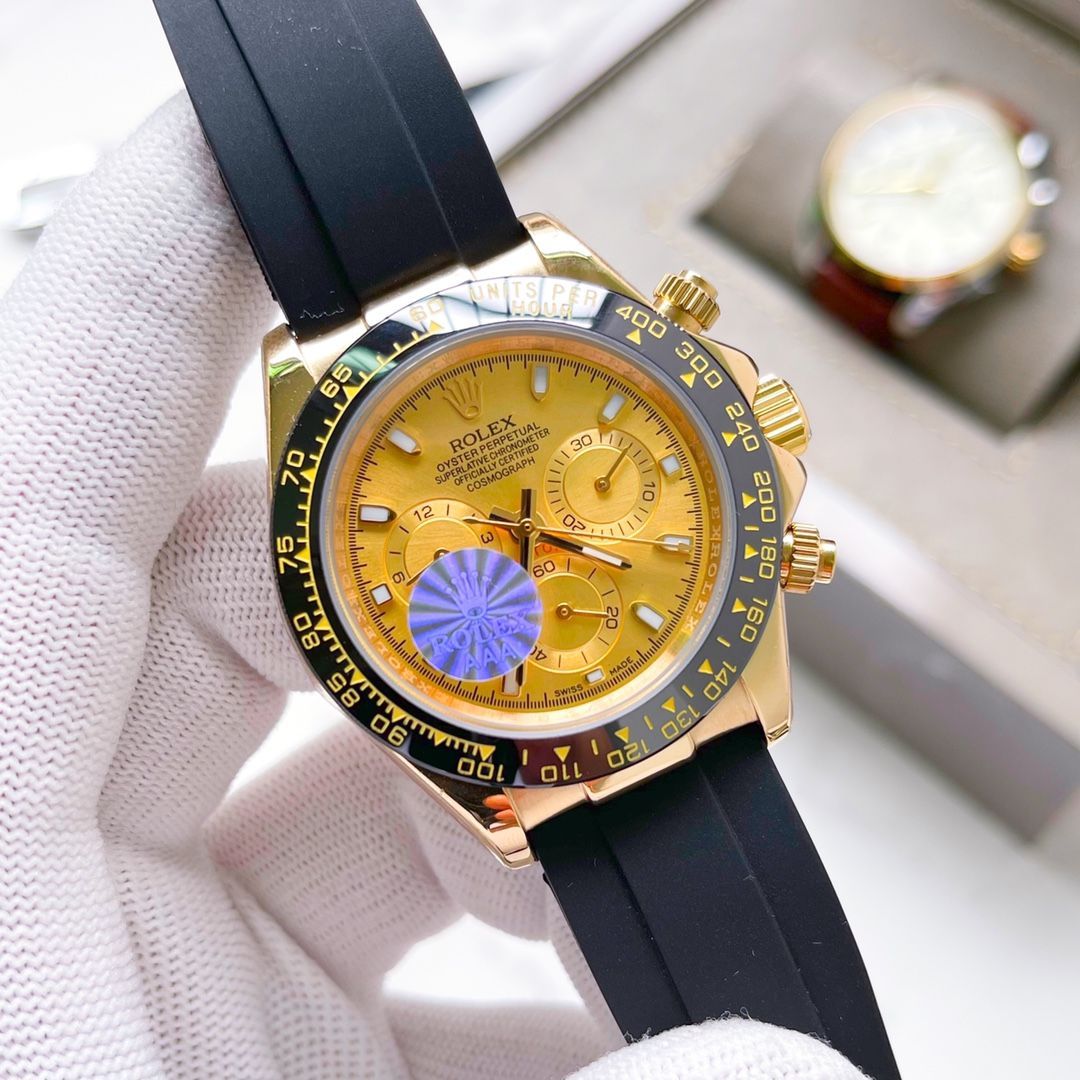リプロダクト品　ROLEX希少品　ロレックス　金　緑　デイトナ　掛け時計 リプロダクト品 ROLEX希少品 ロレックス 金 緑 デイトナ