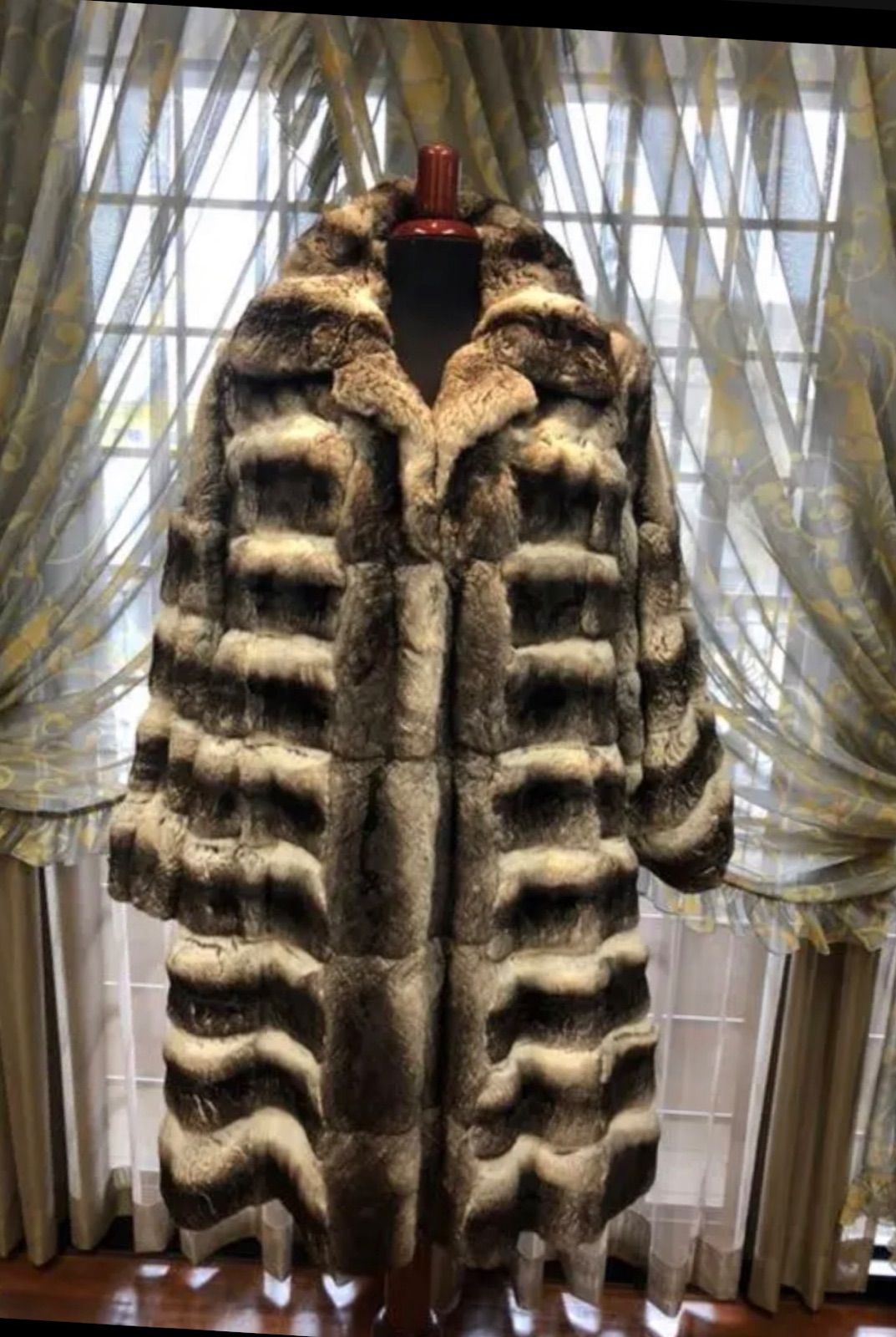 ゴージャス☆FENDI☆本物☆チンチラケープ☆新品☆ロングコート