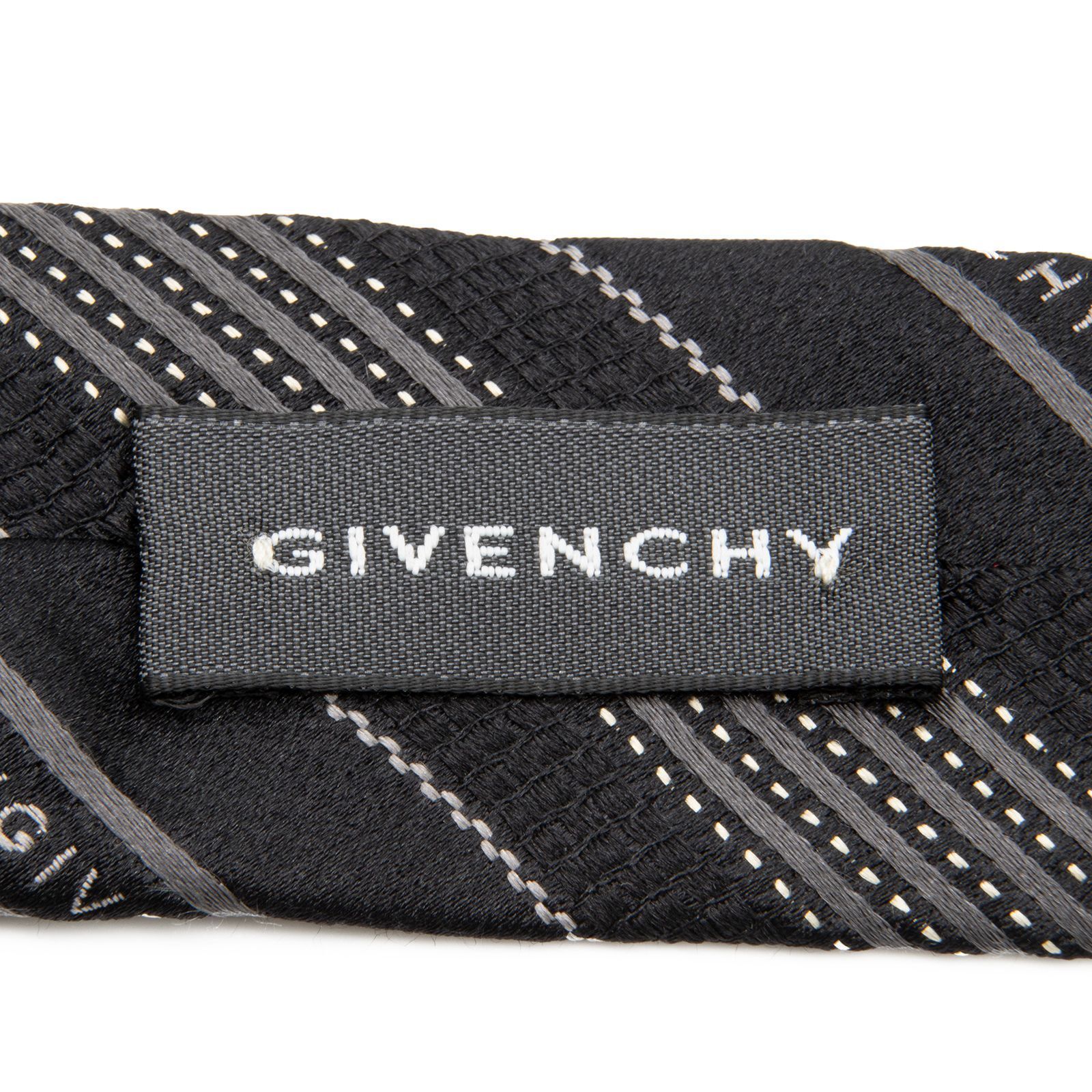 送料無料 ジバンシー ネクタイ ワイドタイ ジャガードタイ 新品同様