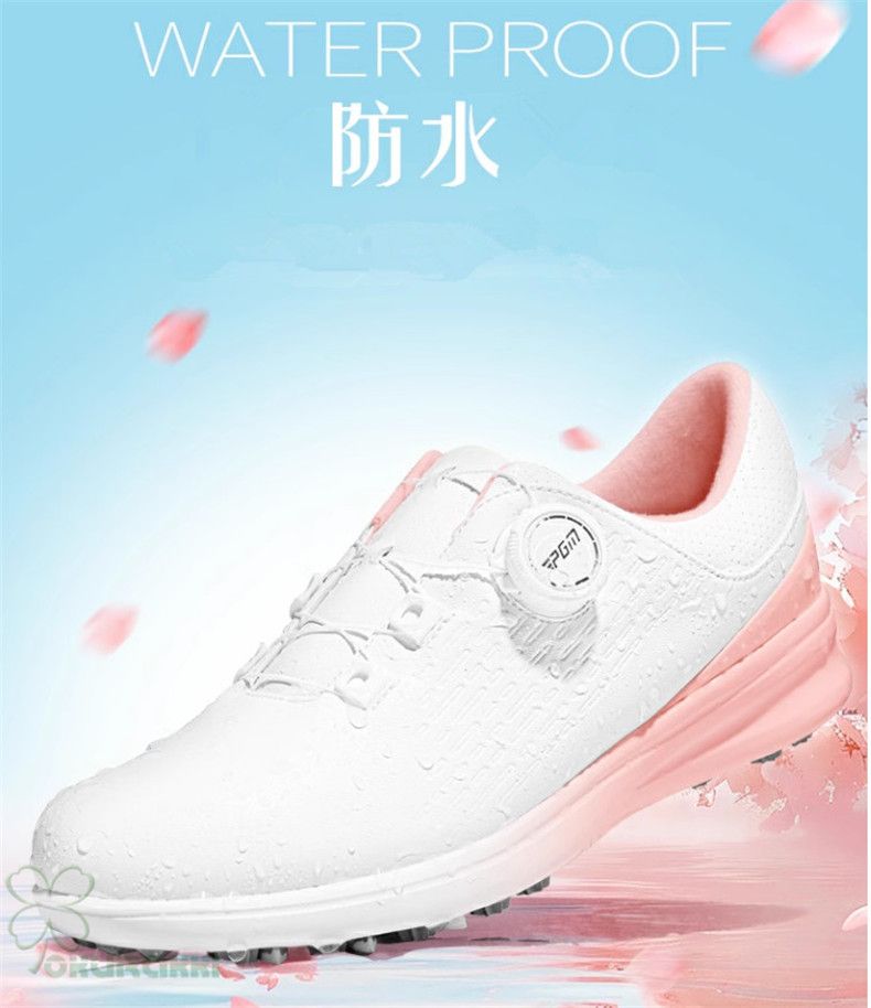 ゴルフ ゴルフシューズ ソフトスパイク レディース スパイクシューズ 防水 人工皮革 ゴルフ ゴルフシューズ ソフトスパイク レディース スパイクシューズ