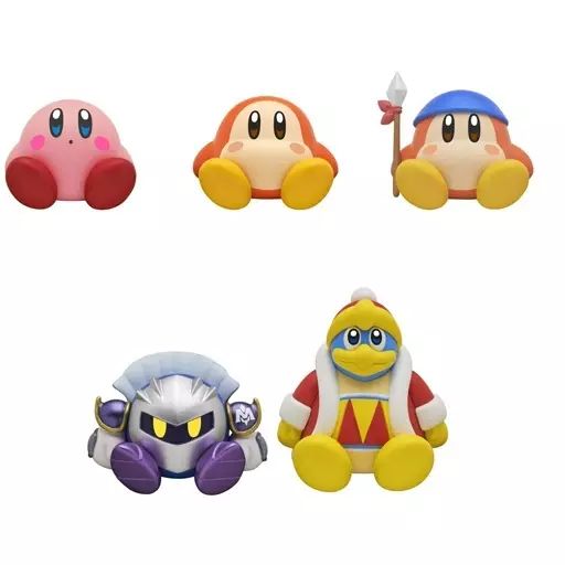 中古】トレーディングフィギュア 全5種セット 「座る 星のカービィ