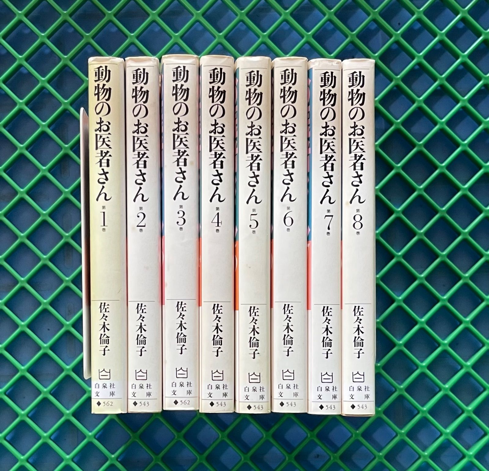 動物のお医者さん 文庫 佐々木倫子 全8巻セット - 全巻セット