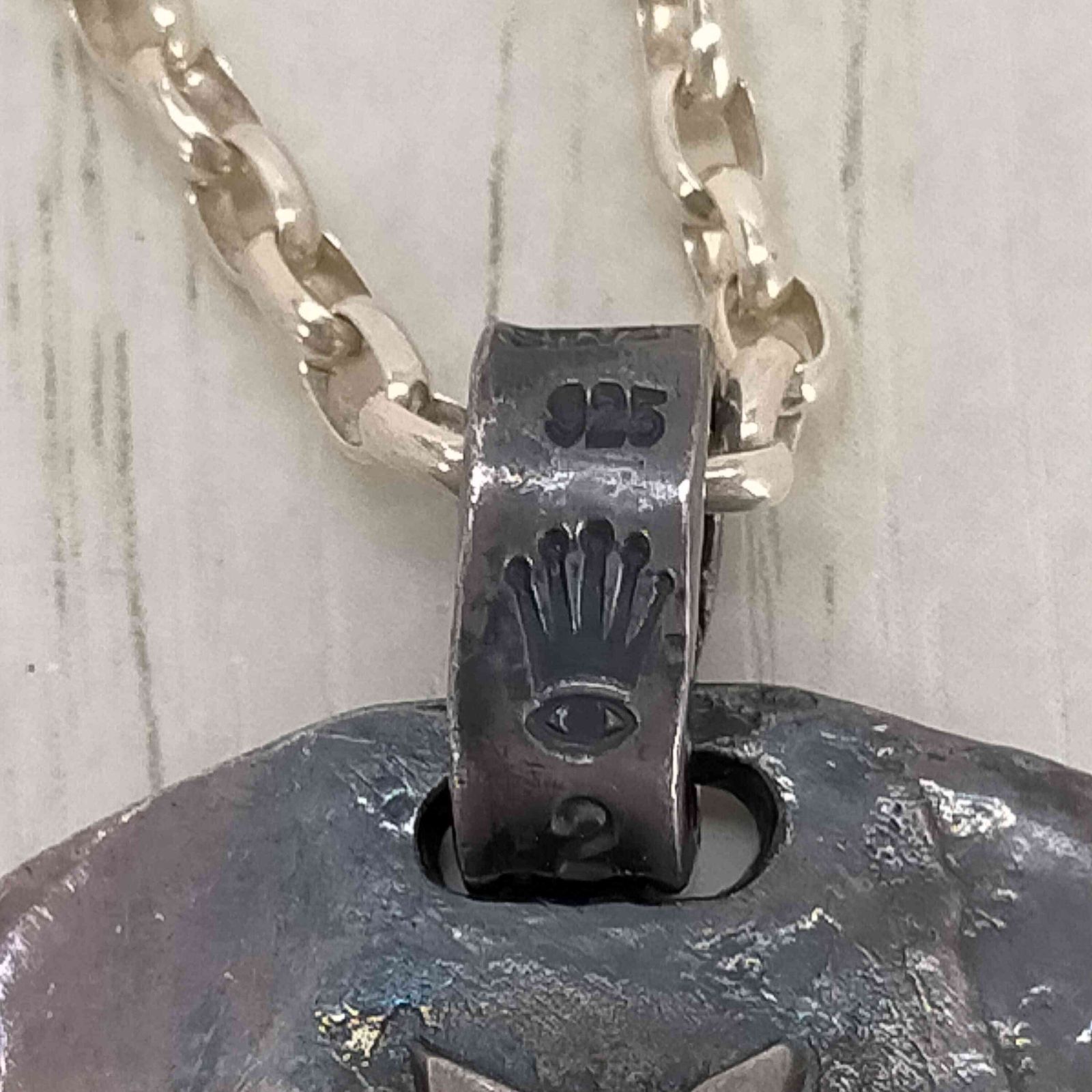 ユーズドフルギ USED古着 DICKY&GRANDMASTER SILVER925刻印 HANDMADE 