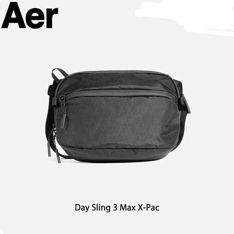 Aer Day Sling 3 Max X-Pac エアー ポーチ トラベルポーチ Travel Collection 6L ナイロン ファスナー付き メンズ レディース 防水胸に包んで 旅行 通勤 通学