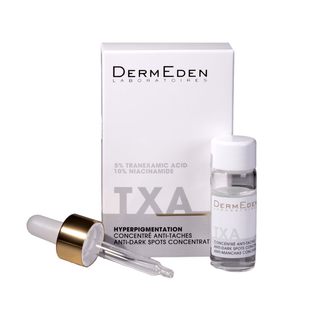 DermEden TXA 5% Concentrate 3本セット DermEden Concentré Anti Tache TXA 5% 3x10 ml available in