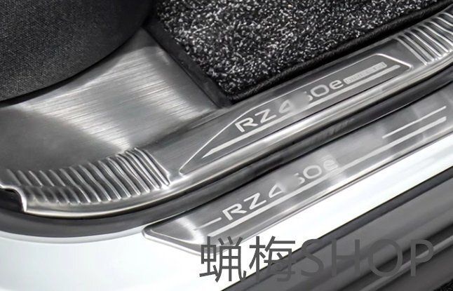 外置ステンレス製ドアスカッフプレート 前後ステッププレート8p