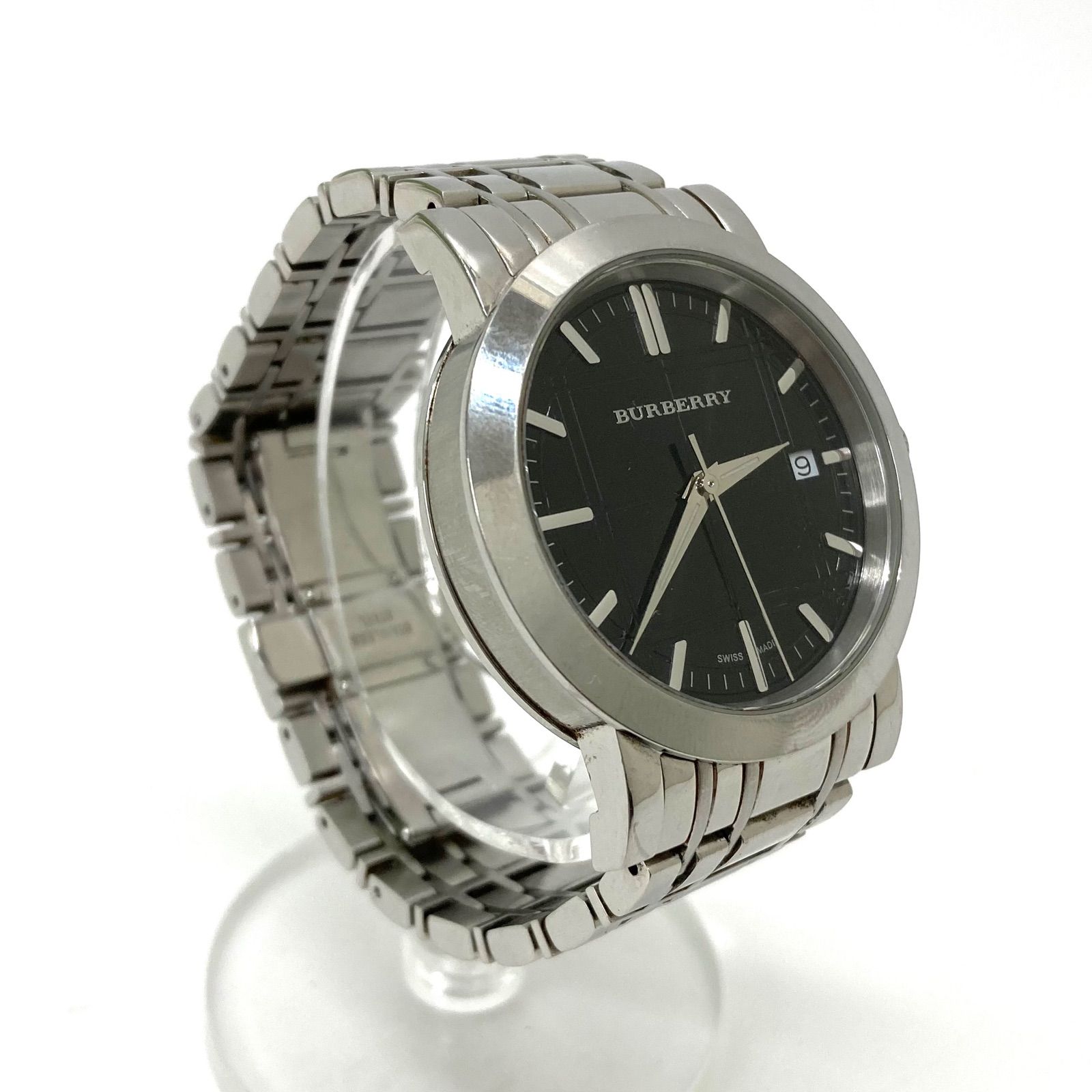 稼働 BURBERRY 腕時計 BU1350 ノバチェック ステンレス1773 稼働 BURBERRY 腕時計 BU1350 ノバチェック ステンレス1773