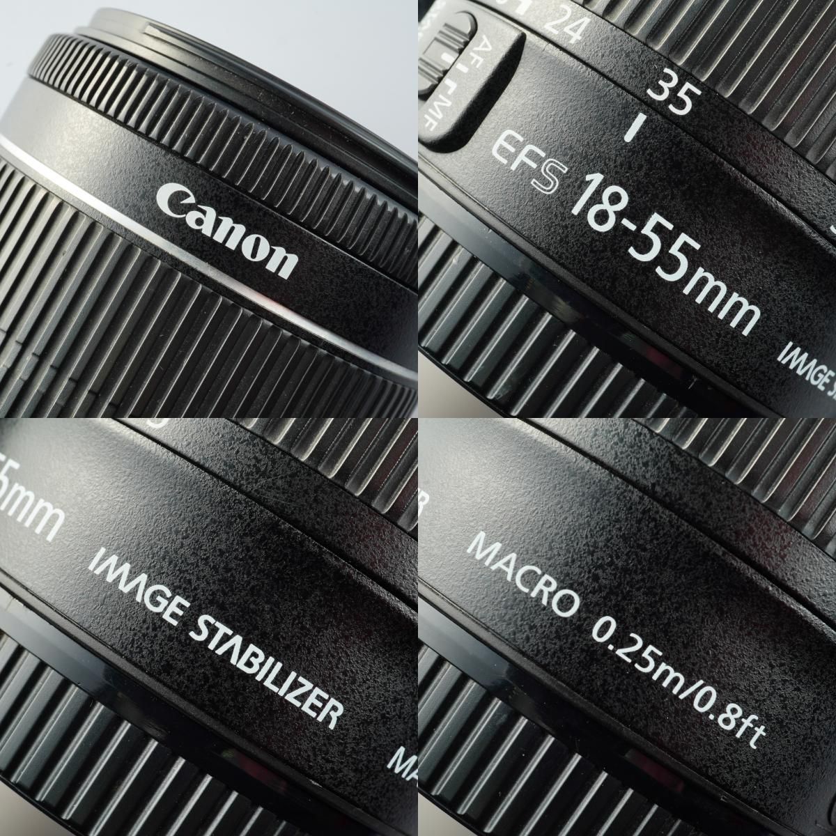 Canon キヤノン EF-S 18-55mm IS STM ズーム レンズ 【公式通販】