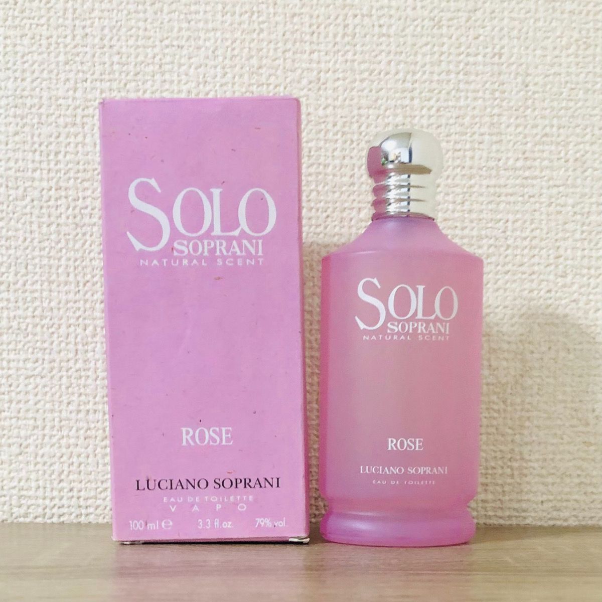 LUCIANO SOPRANI SOLO ROSE オードトワレ 100ml