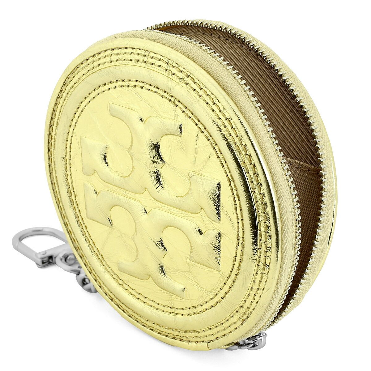 新品 トリーバーチ TORY BURCH コインケース フレミング ゴールド 