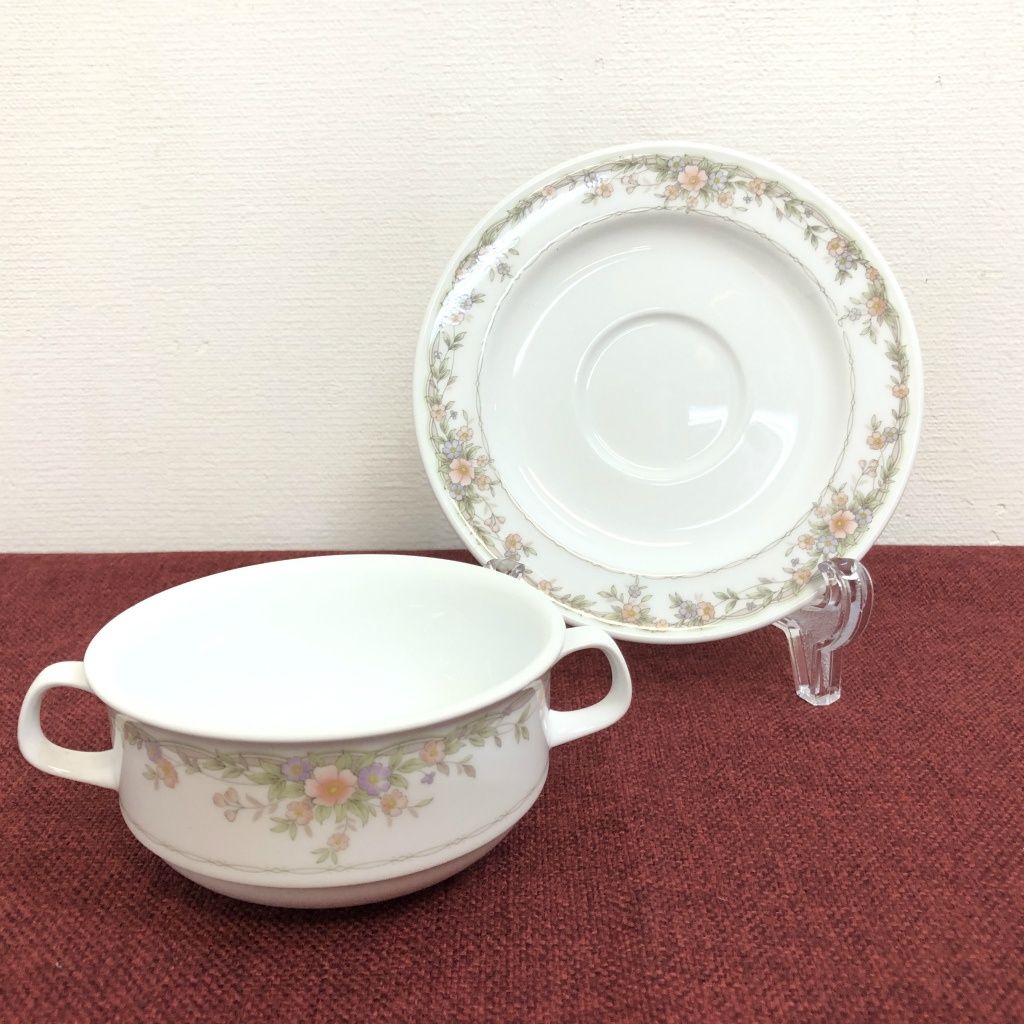 ノリタケPrimadura スープカップ&ソーサー5客