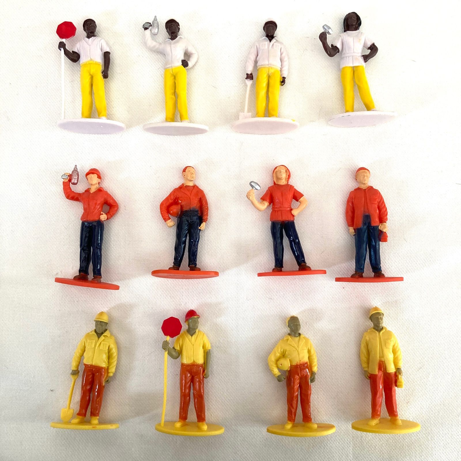Construction Workers 】建設労働者 フィギュア 12体 アメリカの労働者