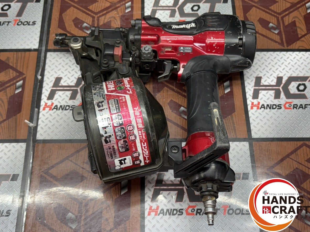 〇マキタ Makita AN531H 50mm高圧エア釘打 ケース付き ハンズクラフト佐賀