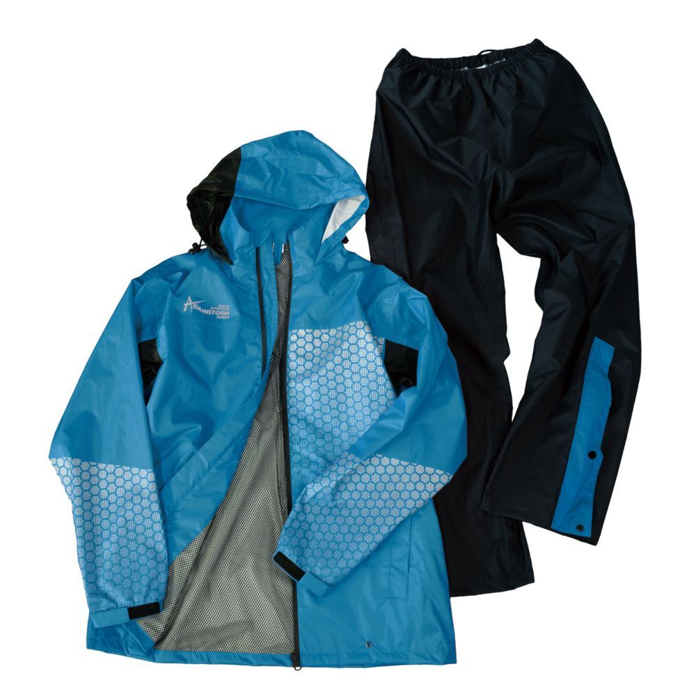 ☆ ブルー ☆ Mサイズ ☆ RAIN STORM ACTIVE レインウェア RSA