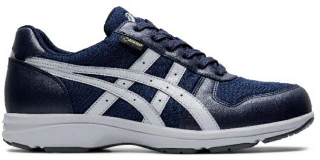 WELLNESS WALKER アシックス商事 HADASHIWALKER M G-TX ミッドナイトＸミッドグレー 26.5 1291A012 400 | asics アシックス スニーカー シューズ 靴 ウォーキングシューズ ハダシウォーカー ハダシ感覚 