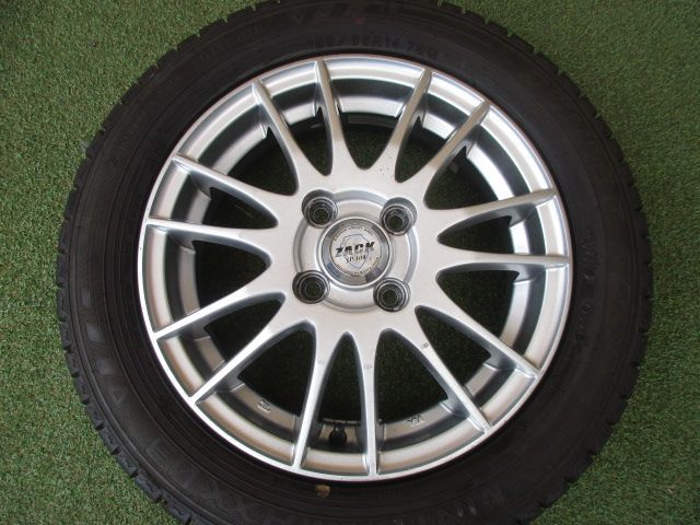 頑張った み ザック JP104 155 65R14 スタッドレスタイヤ４本SET ワゴンＲ ムーヴ N-BOX 軽自動車