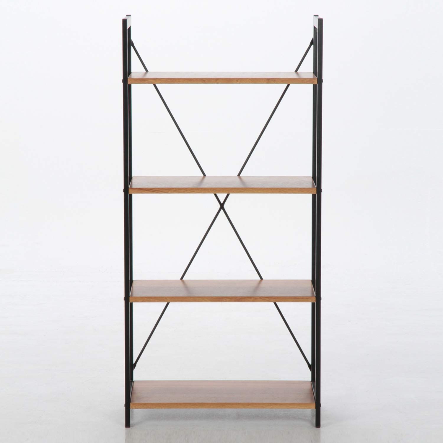 オープンラック 収納棚 幅60cm 不二貿易 ブラウン スマート 34006 WWW_SKLAD-KIRPICHA_RU