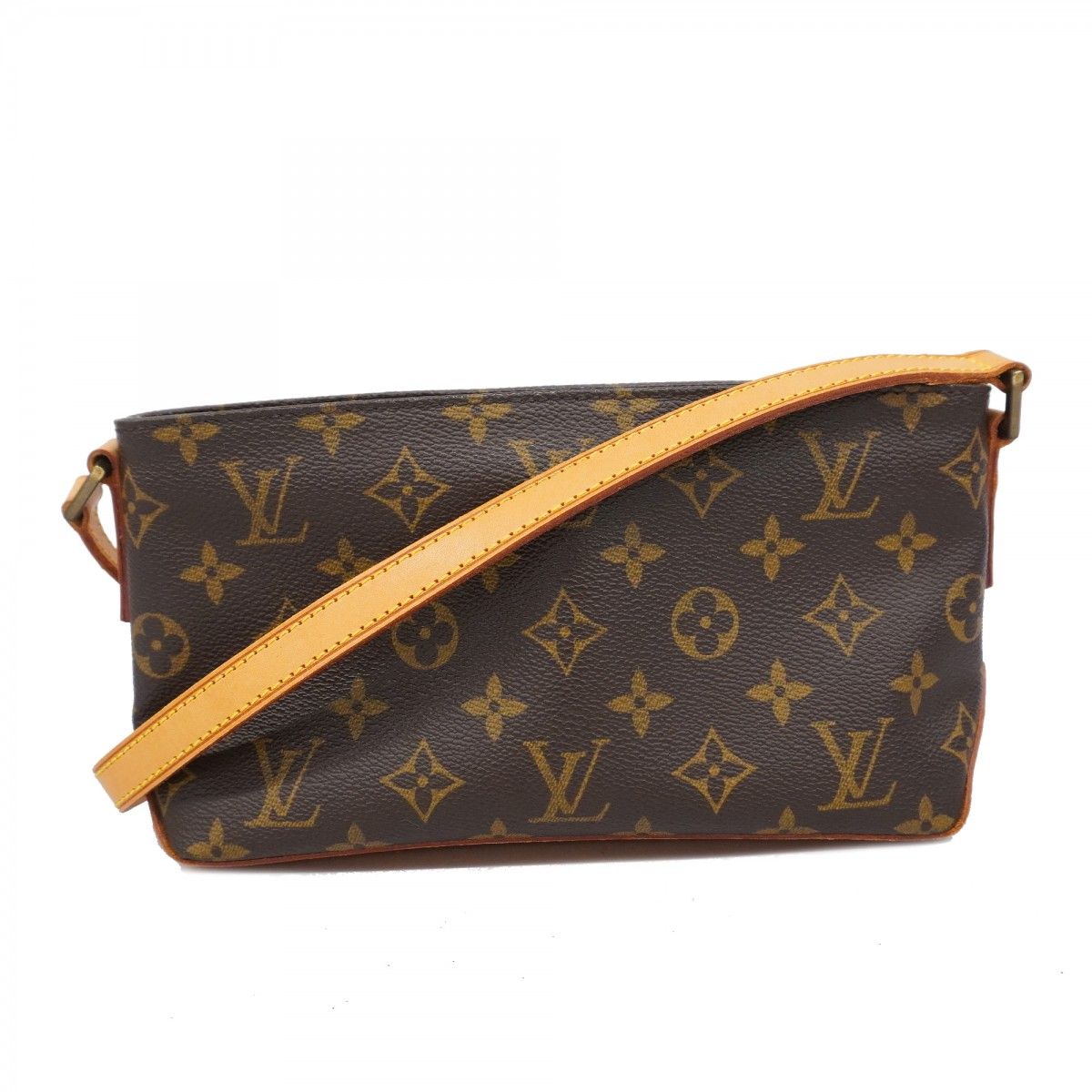 LOUIS 尊く VUITTON ルイヴィトン M51256 ミュゼット モノグラム・キャンバス ブラウン 茶 ショルダーバッグ 肩掛けバッグ 斜め