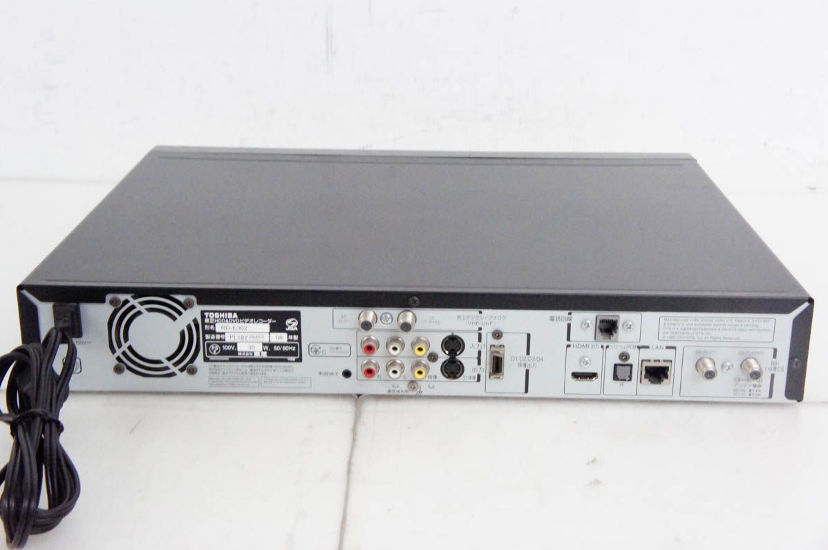【中古】TOSHIBA東芝 DVDレコーダー HDD320GB内蔵 DVD-RAM/-R/-RW/-R DL 地上/BS/CS110度デジタル内蔵 RD-E302 中古】TOSHIBA東芝 DVDレコーダー HDD320GB内蔵 DVD-RAM/-R/-RW