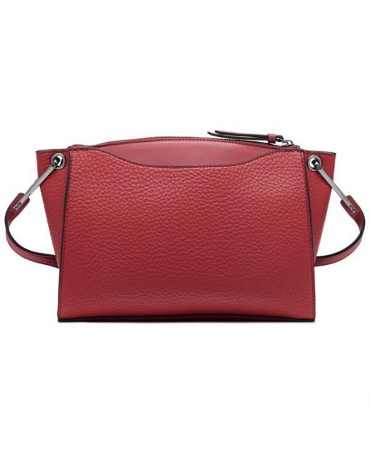 カルバンクライン レディース ショルダーバッグ バッグ Garnet Adjustable Top Zipper Crossbody Cranberry