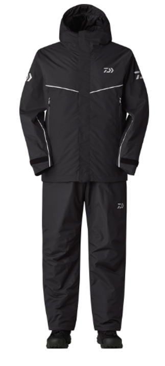 ダイワ RAINMAX R ハイロフトウインタースーツ DW-3425 ブラック Lサイズ レインウェア 防寒着 daiwa 釣具