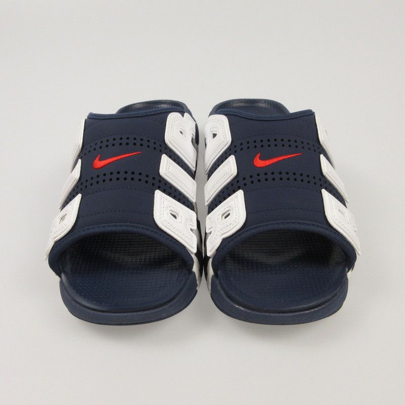 NIKE AIR MORE UPTEMPO SLIDE 28センチ　中古 Nike Air More Uptempo Slide Olympic 2024 Sandals US6-11