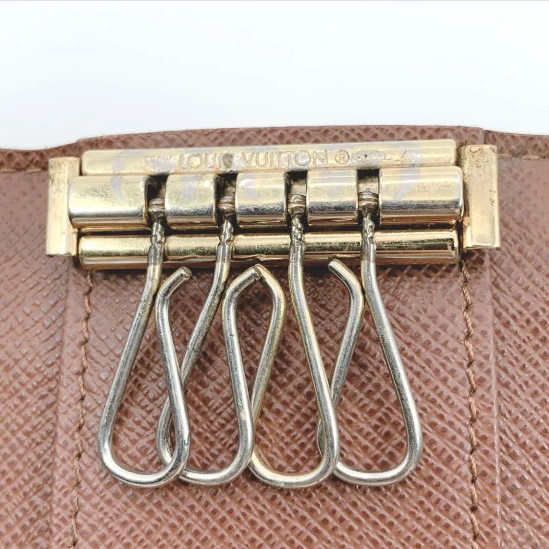 LOUIS VUITTON ルイヴィトン 4連 キーケース モノグラム ブラウン