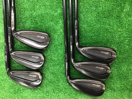 中古】 ピン G710 7S(アーコス無し) アイアンセット IR ALTA